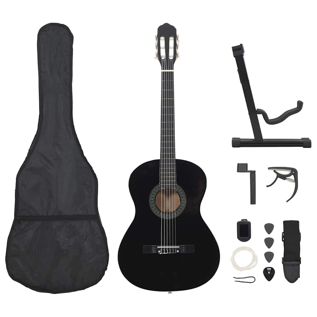 12.-tlg. Klassische Gitarre Set für Anfänger 4/4 39