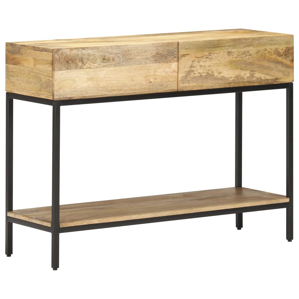 Sideboard 110x35x65 cm Massivholz Mango