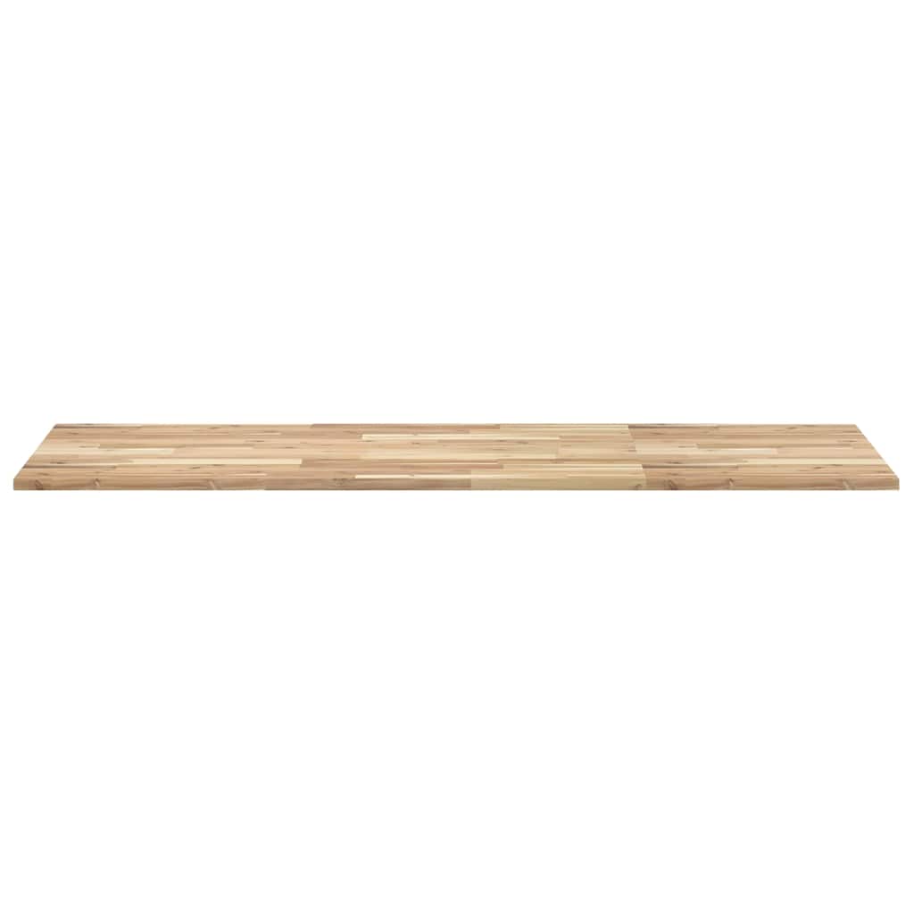 Schreibtischplatte Unbehandelt 60x50x2 cm Massivholz Akazie