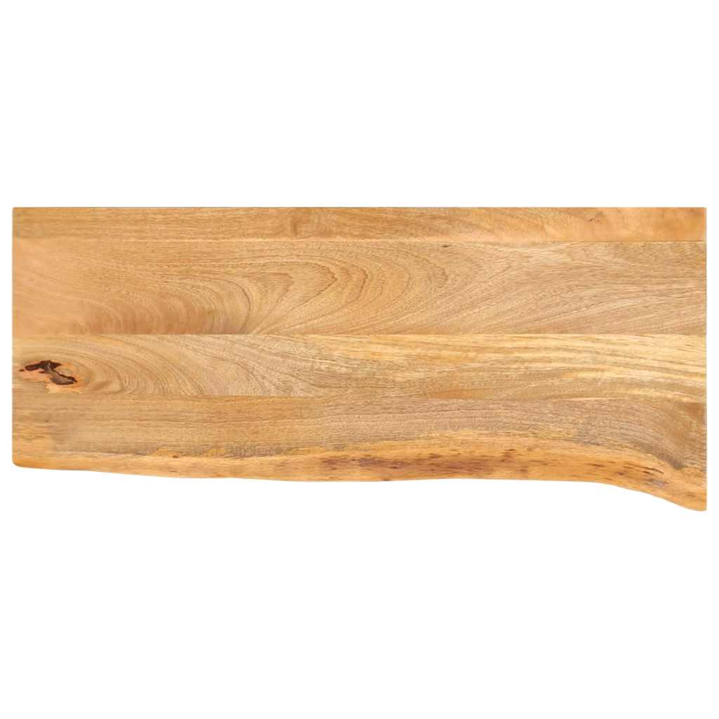 Wandregal 40x20x2,5 cm Rechteckig Massivholz Akazie Baumkante