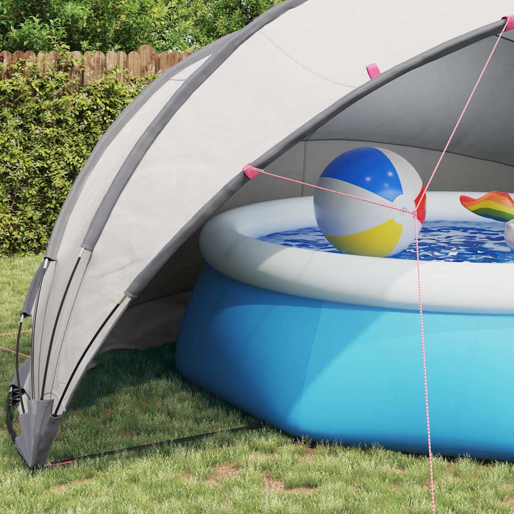 Pool-Dome 336 x 322 x 160 cm 185T Polyester mit PU-Beschichtung