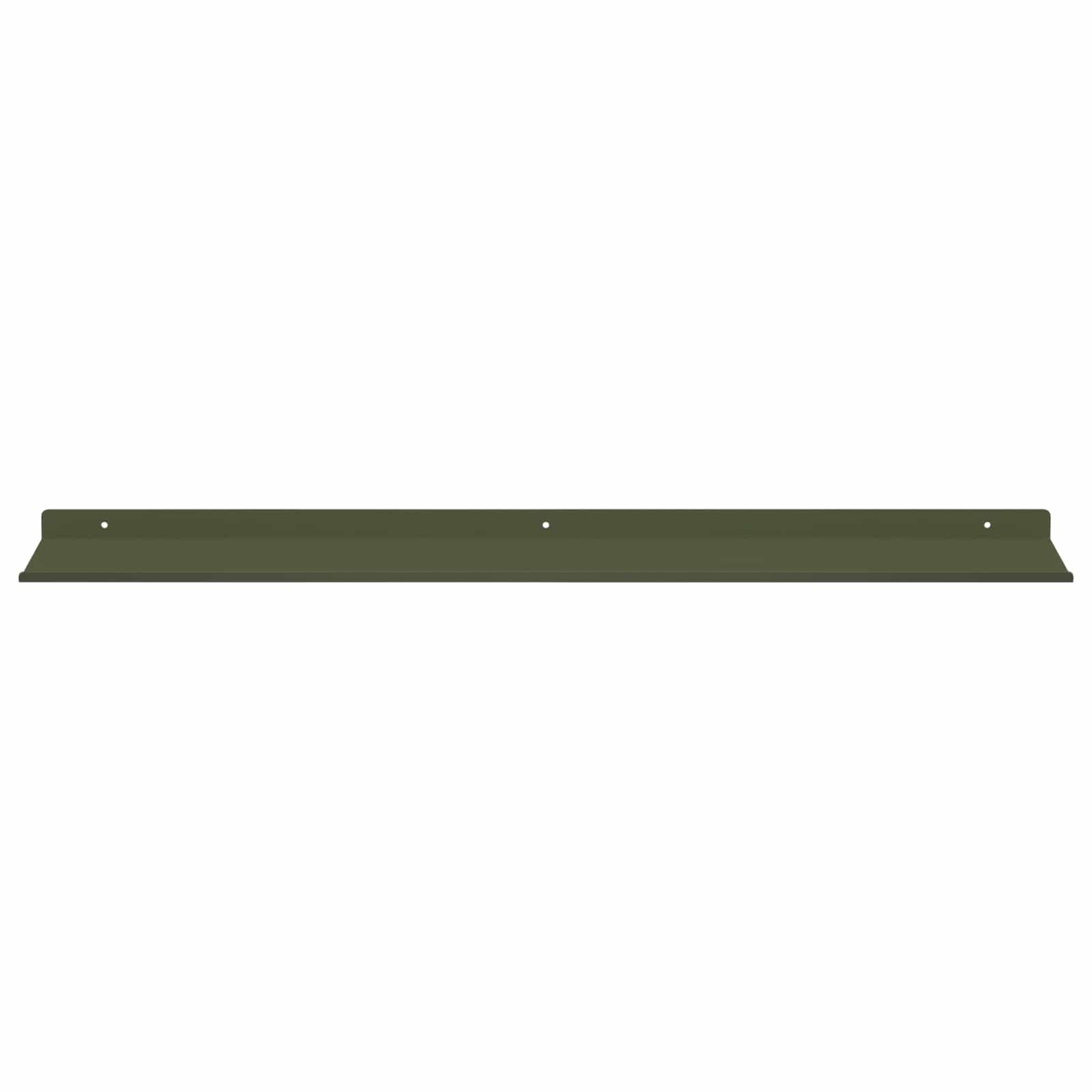 Schwebendes Regal 3 pcs Schwarz 40 x 9 x 2,5 cm Stahl