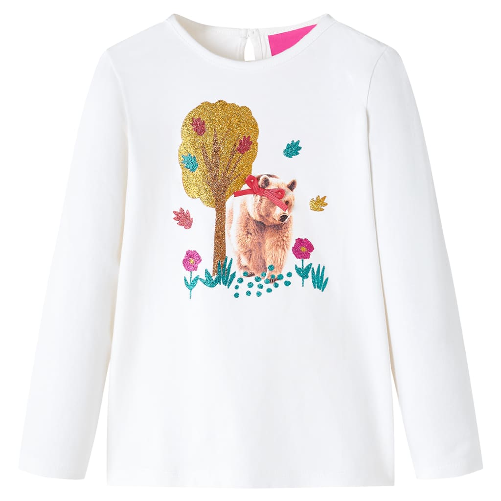 Kinder-Langarmshirt Dunkelorange 140