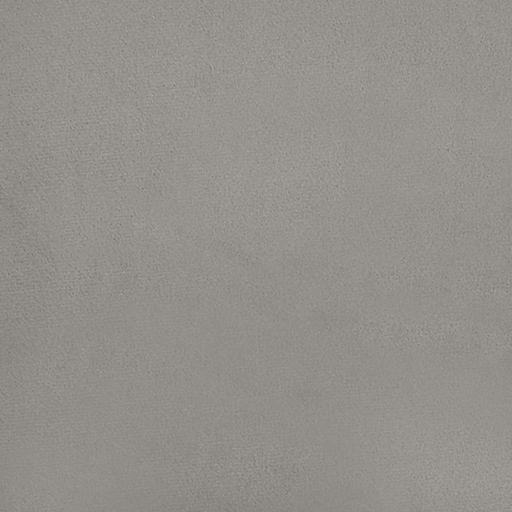 Kopfteil mit Ohren Dunkelblau 203x23x118/128 cm Samt