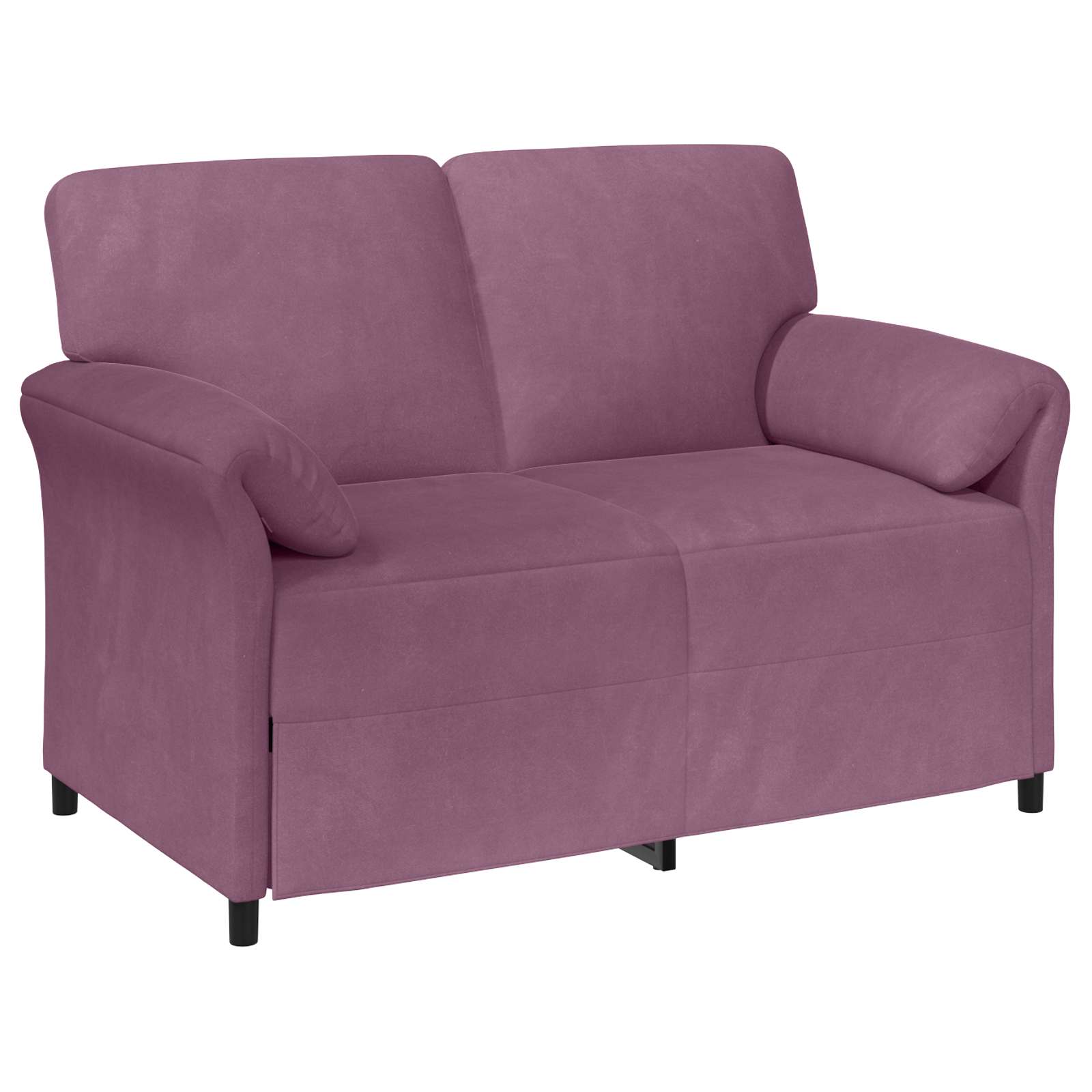 1-Sitzer Sofa Hellgrau 88 x 83 x 95 cm Samt