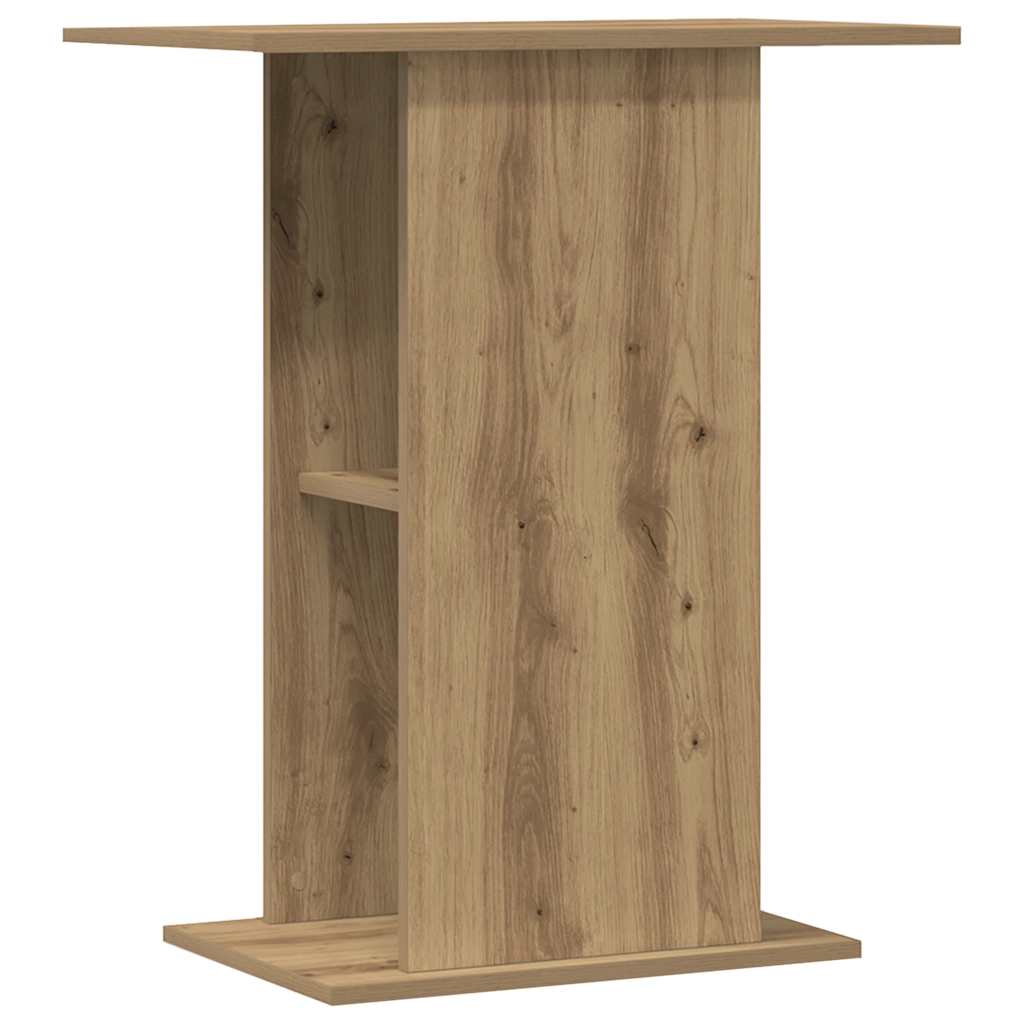 Aquariumständer Weiß 60,5x36x72,5 cm Holzwerkstoff