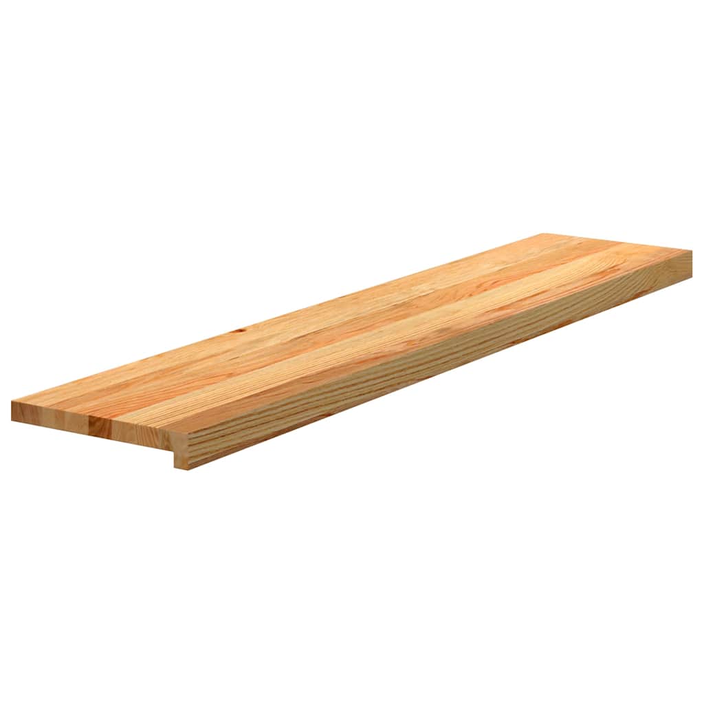 Treppenstufen 4 Stk. Unbehandelt 70x25x2 cm Massivholz Eiche