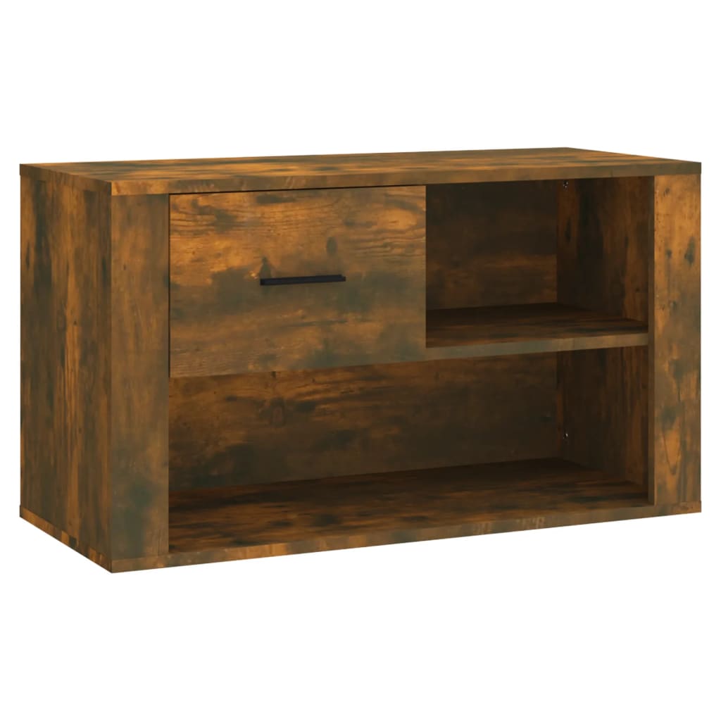 Schuhschrank Weiß 80x35x45 cm Holzwerkstoff