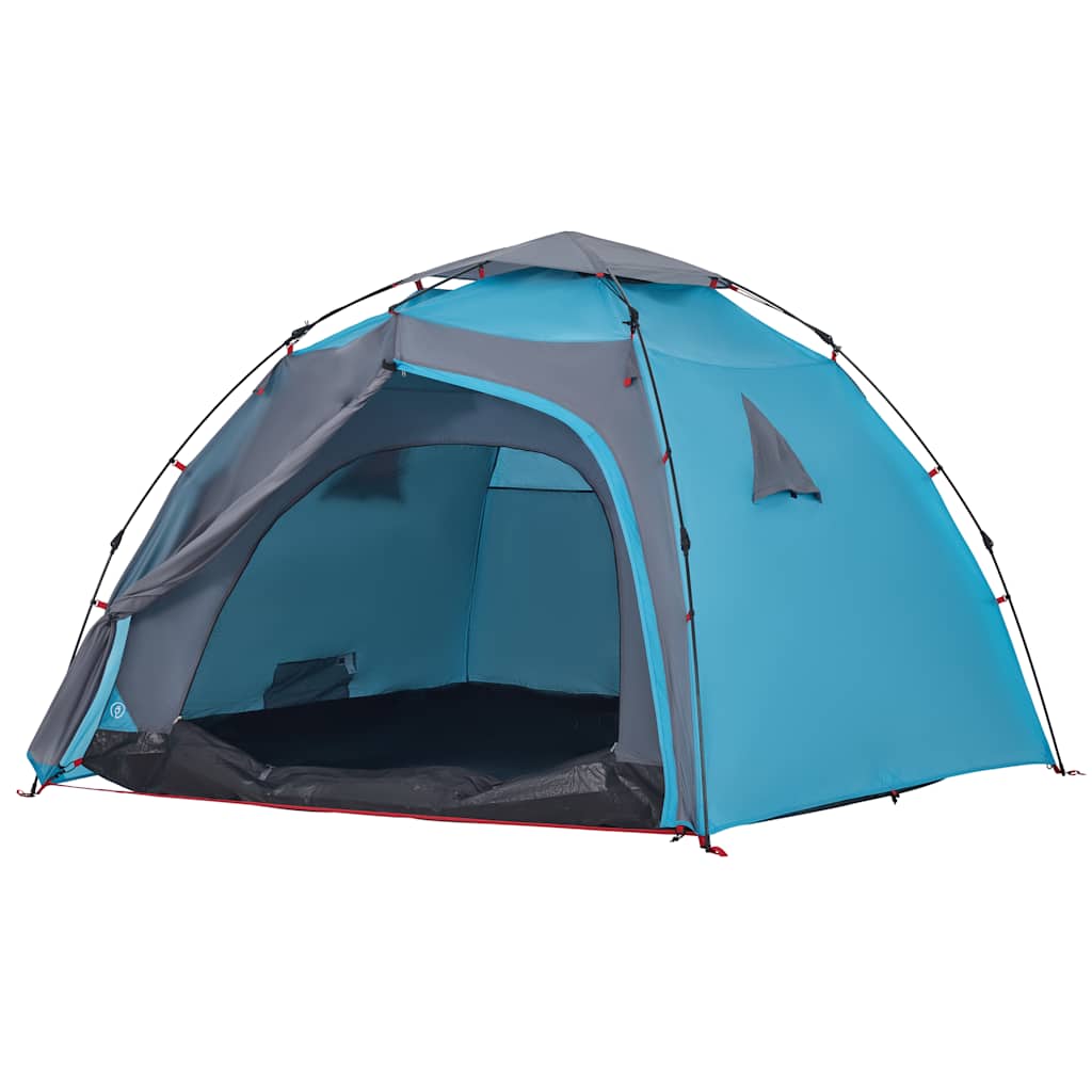 Kuppel-Campingzelt 4 Personen Grün Quick Release