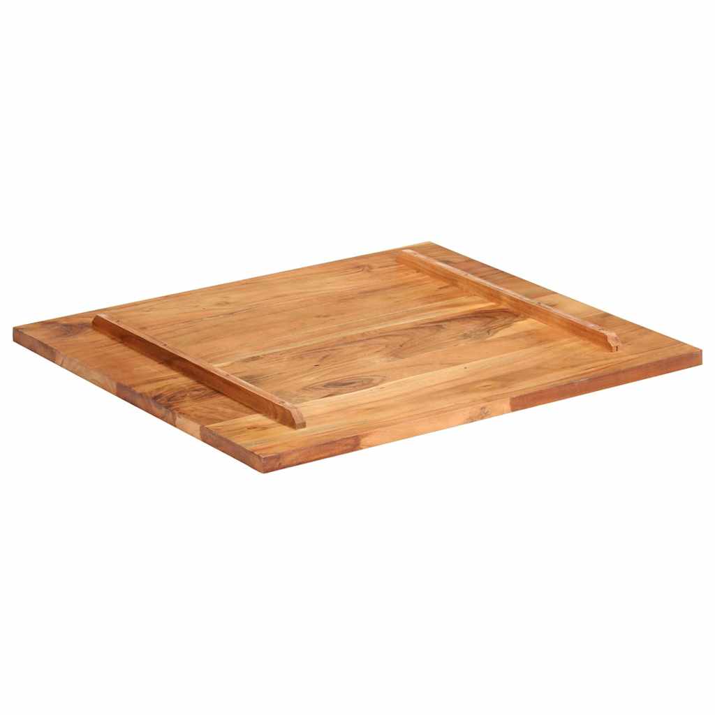 Tischplatte Massivholz Akazie 15-16 mm 60x80 cm