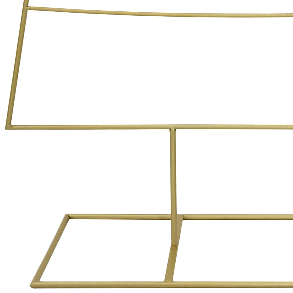 Metall Weihnachtsbaum Gold 60 cm Pulverbeschichteter Stahl