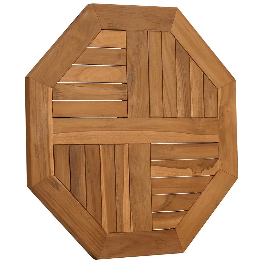 Tischplatte Massivholz Teak Rund 2,5 cm 40 cm