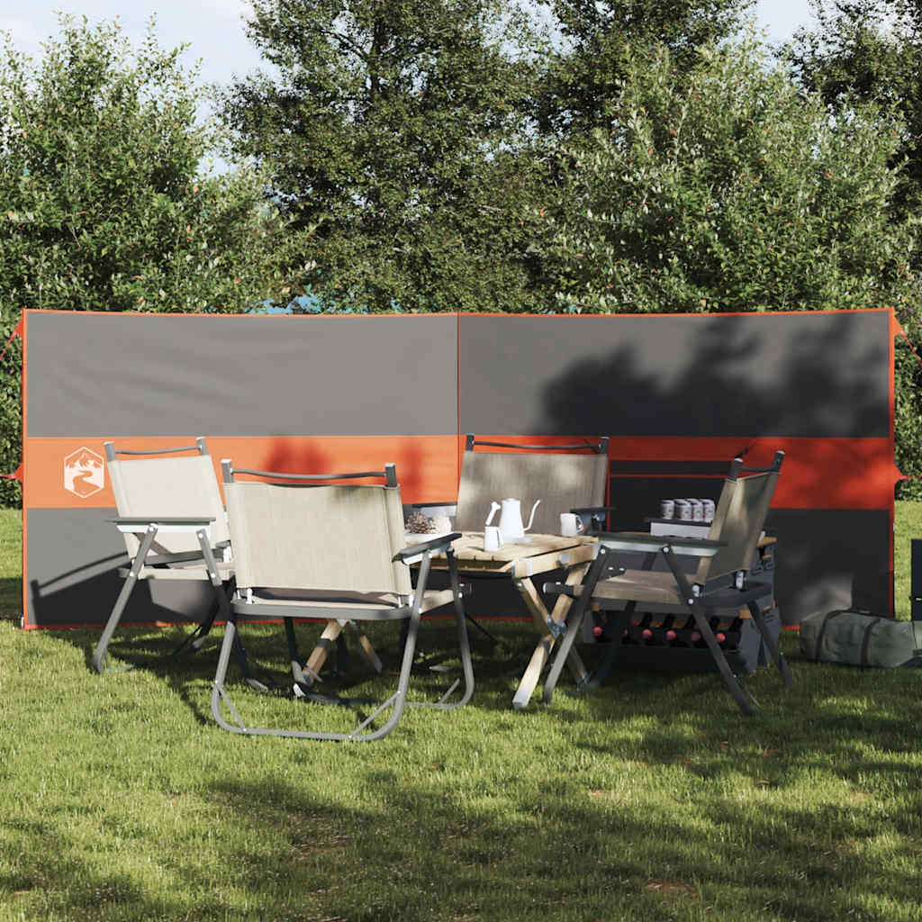 Camping-Windschutz Grün 344x120 cm Wasserdicht