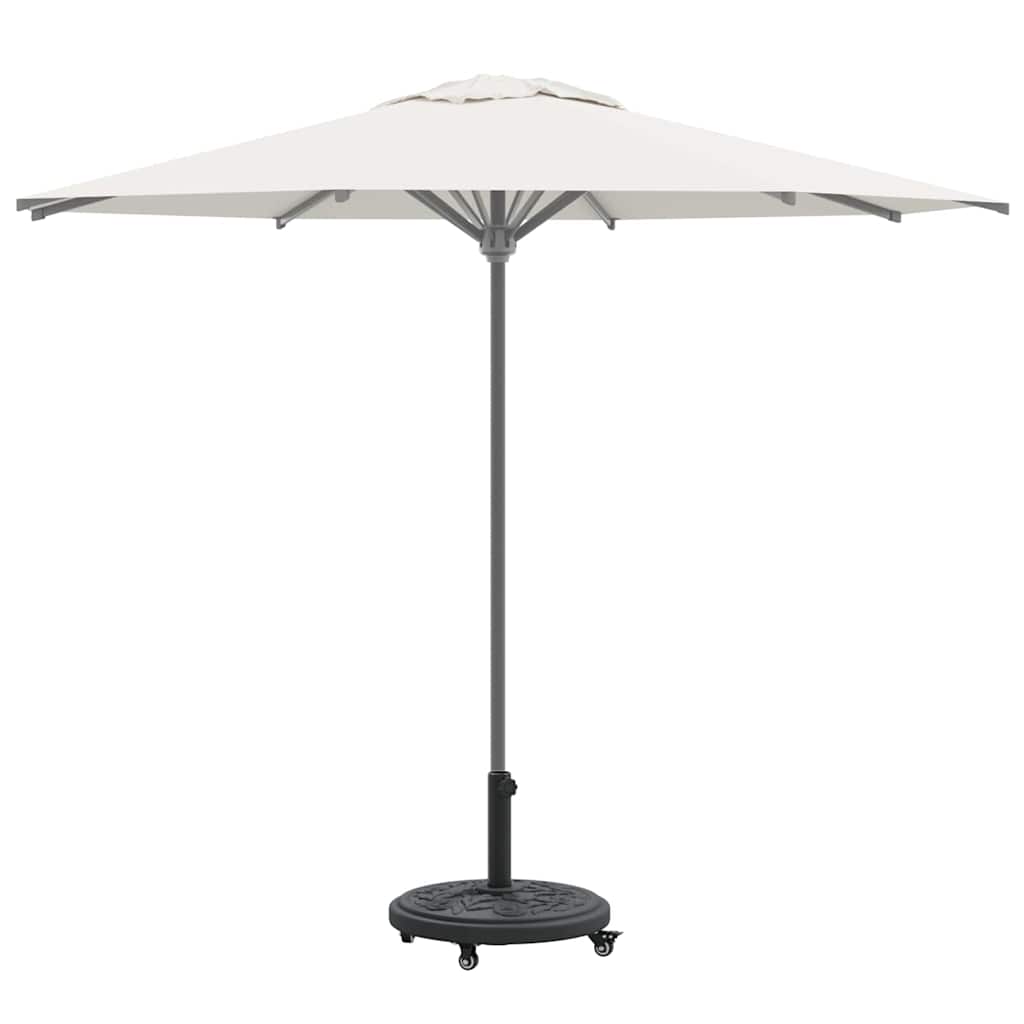 Sonnenschirmständer für Ø38/48 mm Mast 9 kg Halbrund
