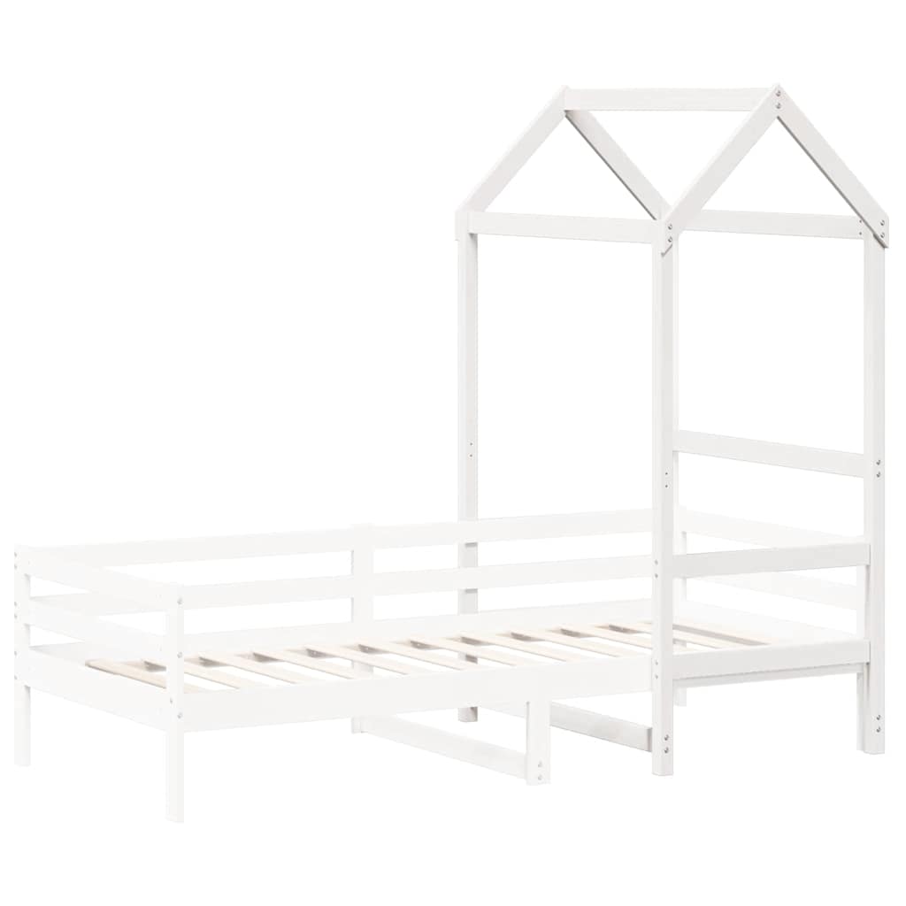 Dach für Kinderbett 118x70x176,5 cm Massivholz Kiefer