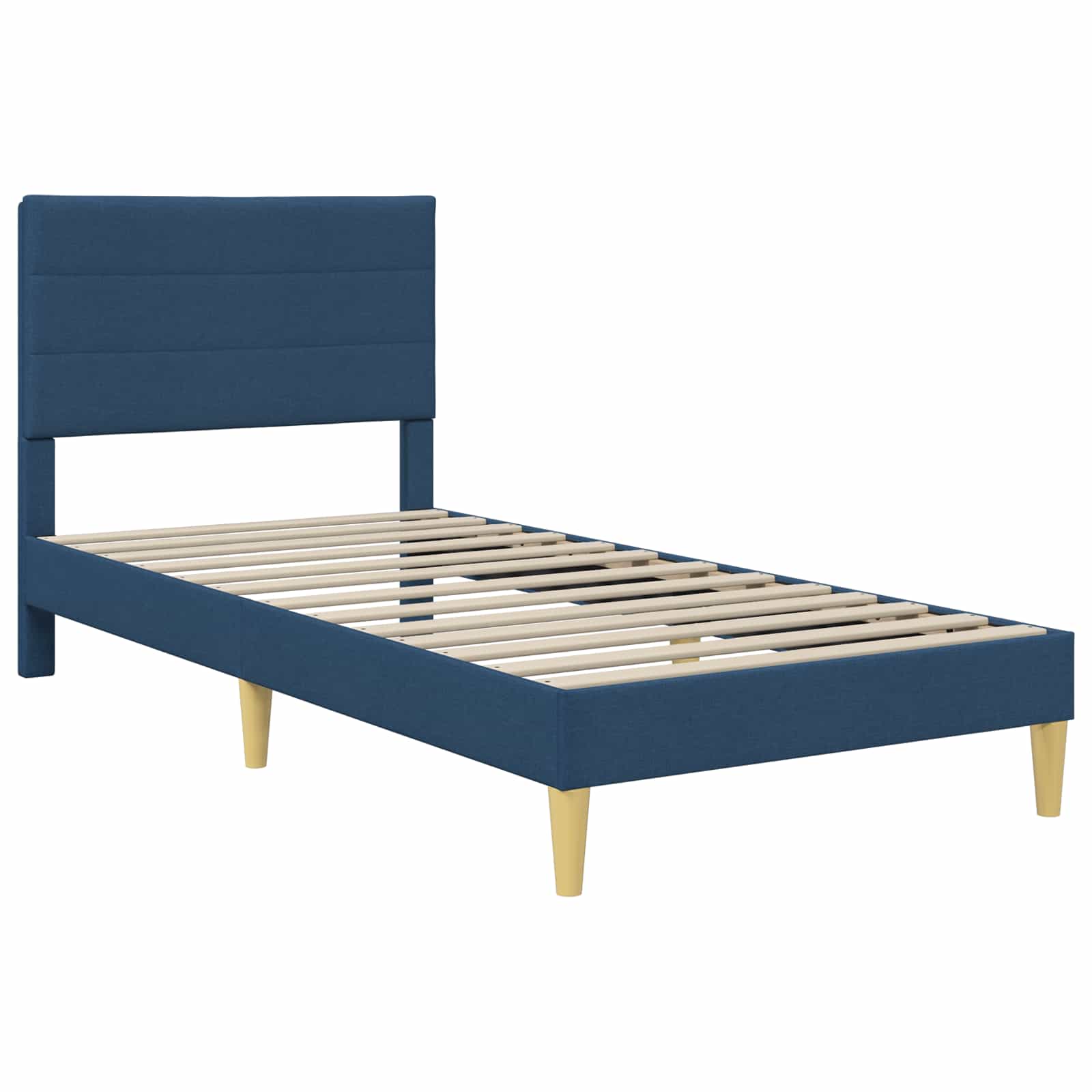Bettrahmen Hellgrau 80 x 200 cm Polyester