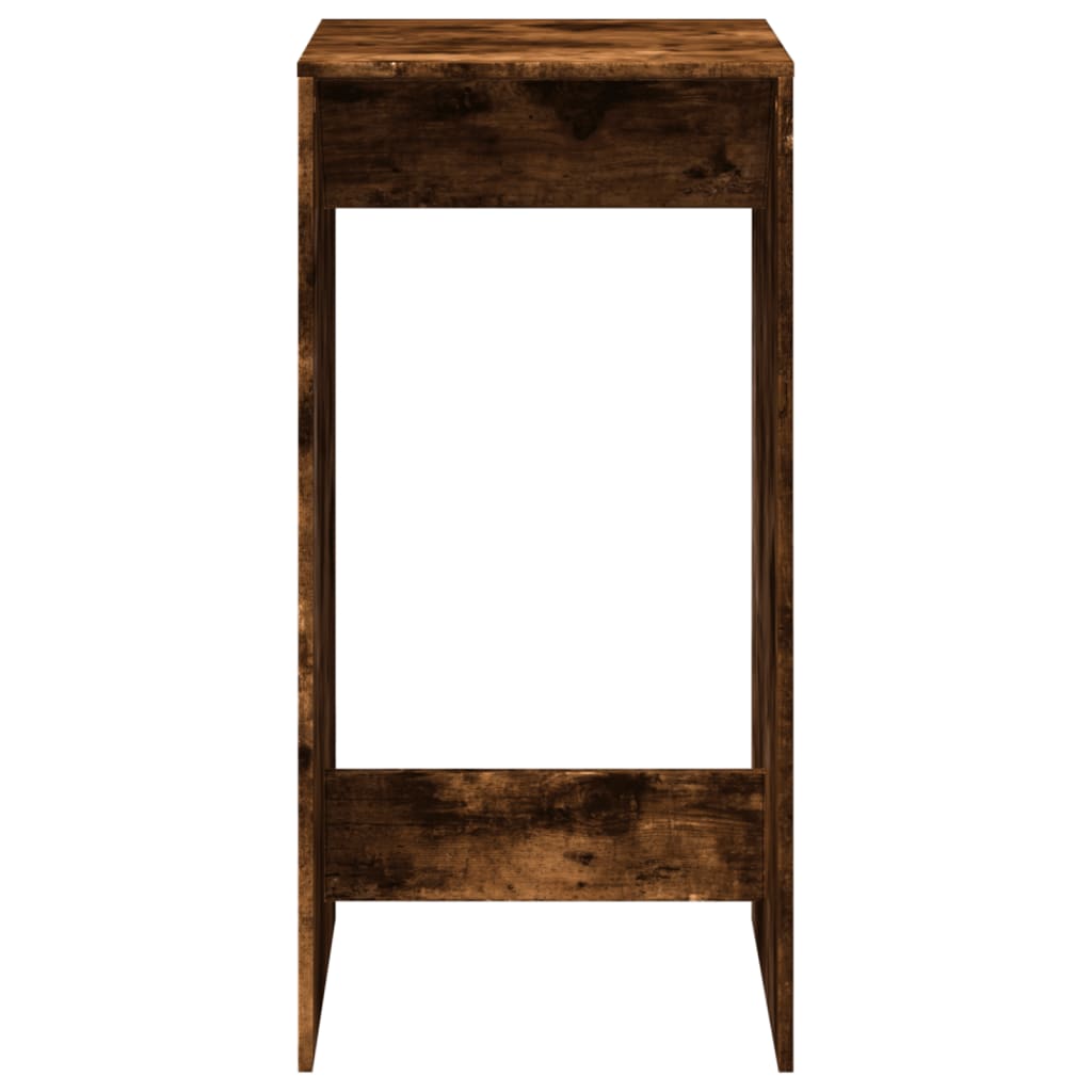 Bartisch Schwarz Eichen-Optik 102 x 50 x 103,5 cm Holzwerkstoff
