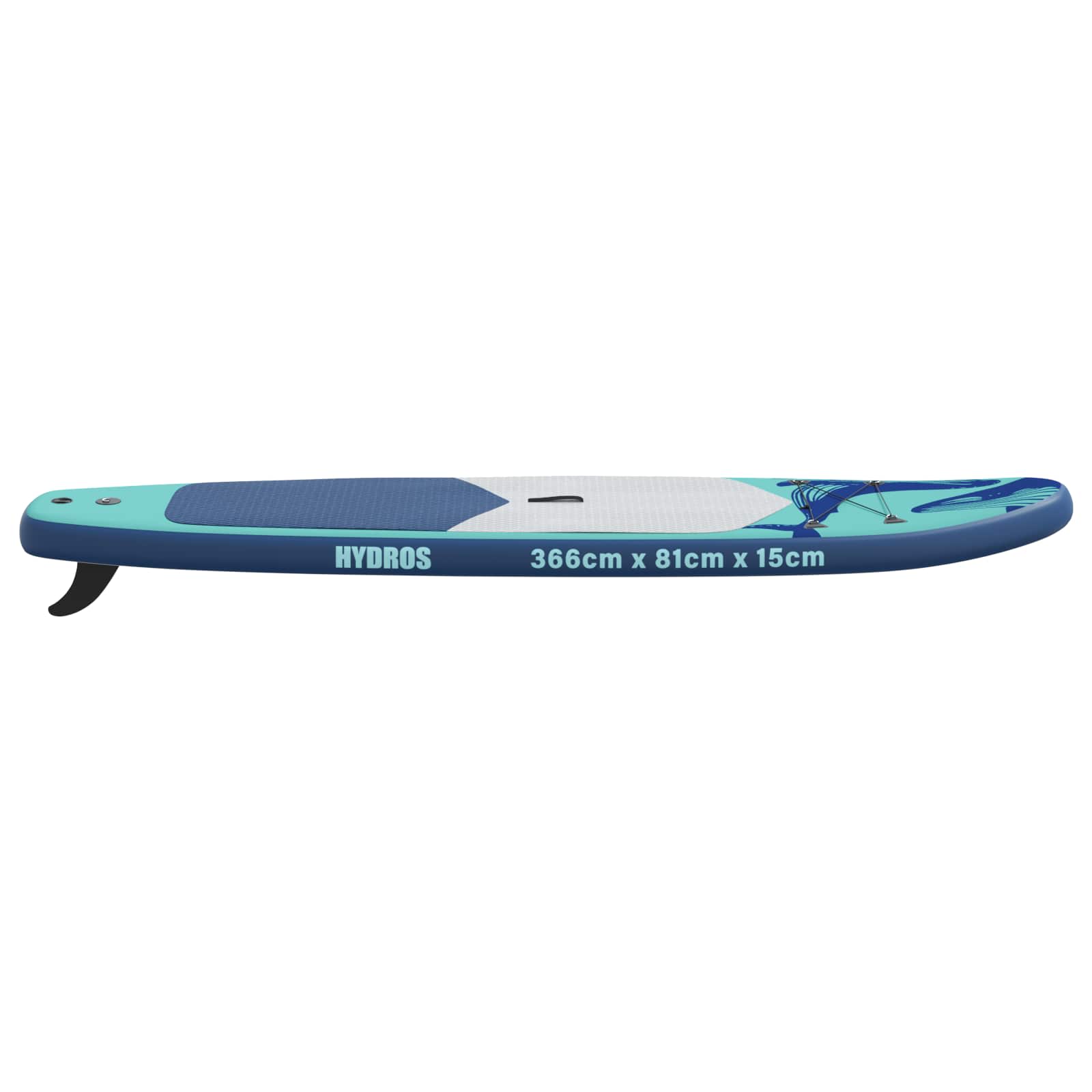 Aufblasbares Stand Up Paddle Board HYDROS 305 x 76 x 15 cm für