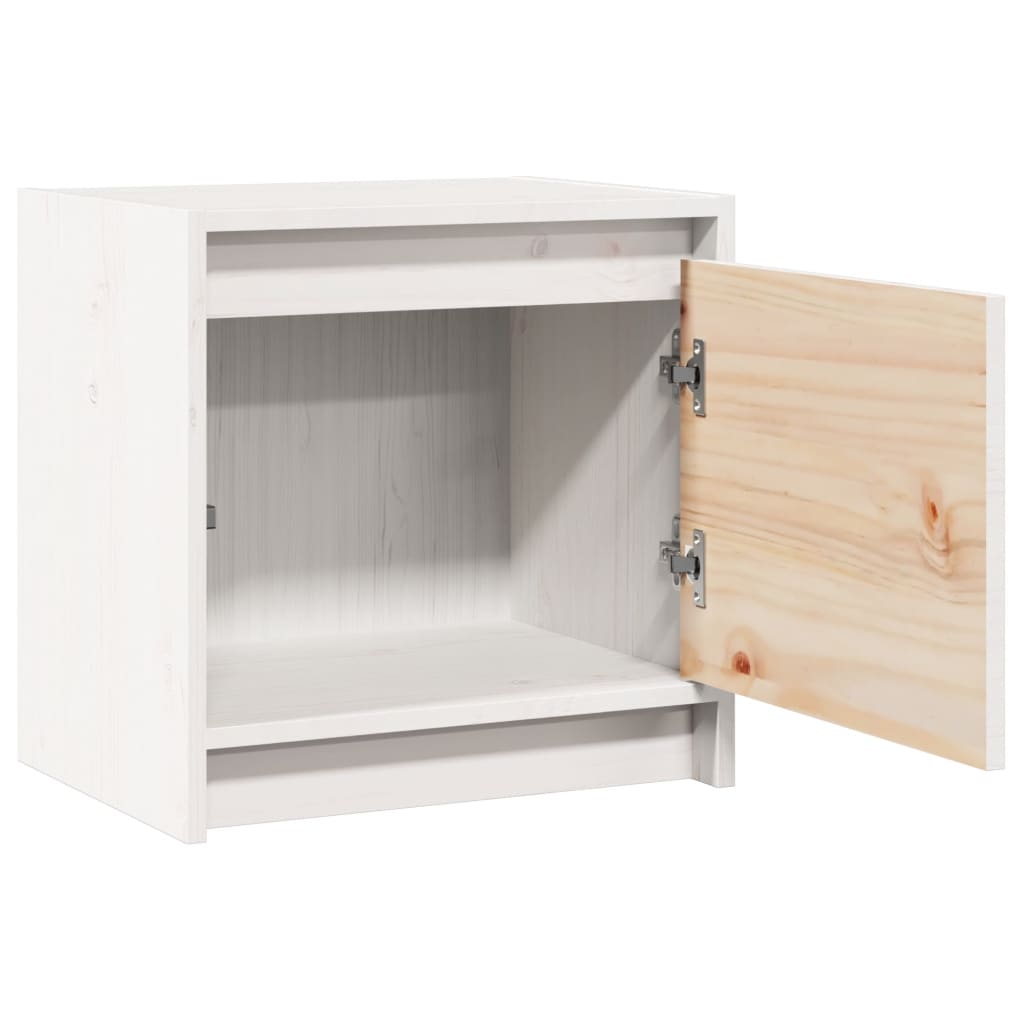 Nachttisch 40x30,5x40 cm Massivholz Kiefer