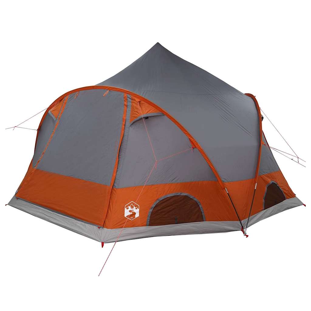 Dome Zelt für 4 Personen mit Dach Grün 505 x 450 x 248 cm
