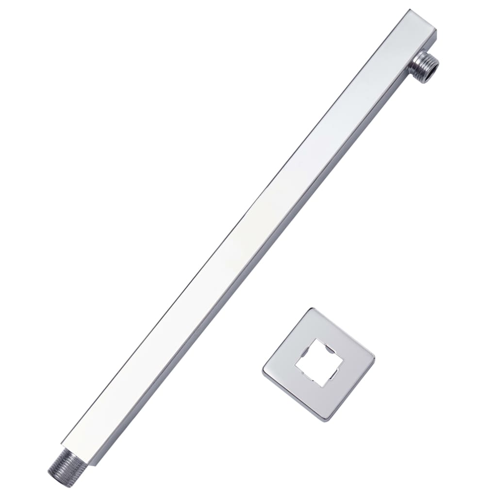 Duscharm Quadratisch Edelstahl 201 Silbern 30 cm