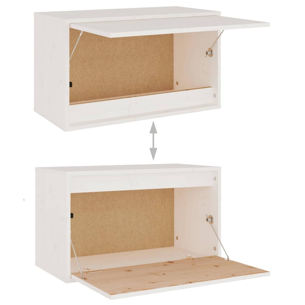 Wandschrank 60x30x35 cm Massivholz Kiefer