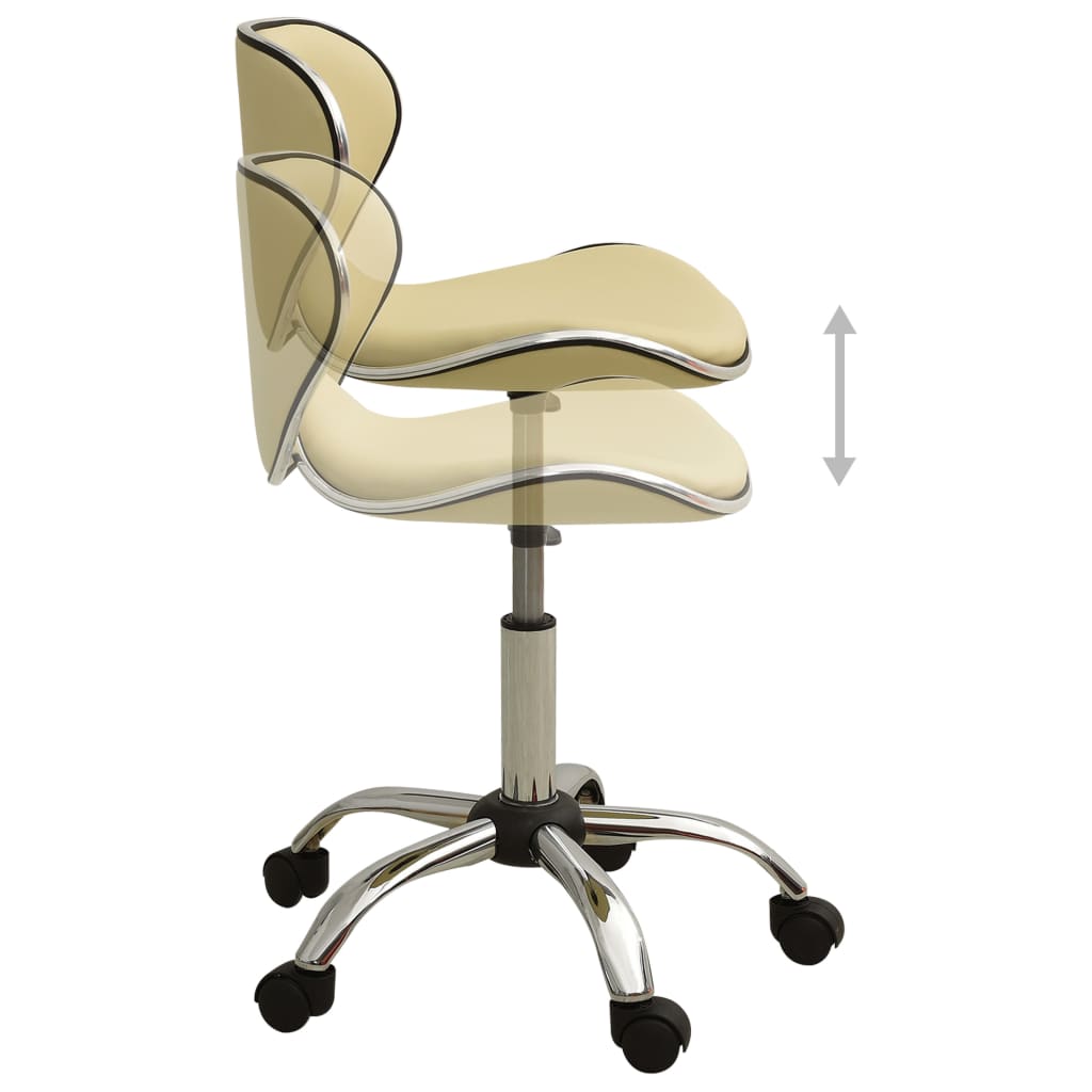 Friseur Rollhocker Rot