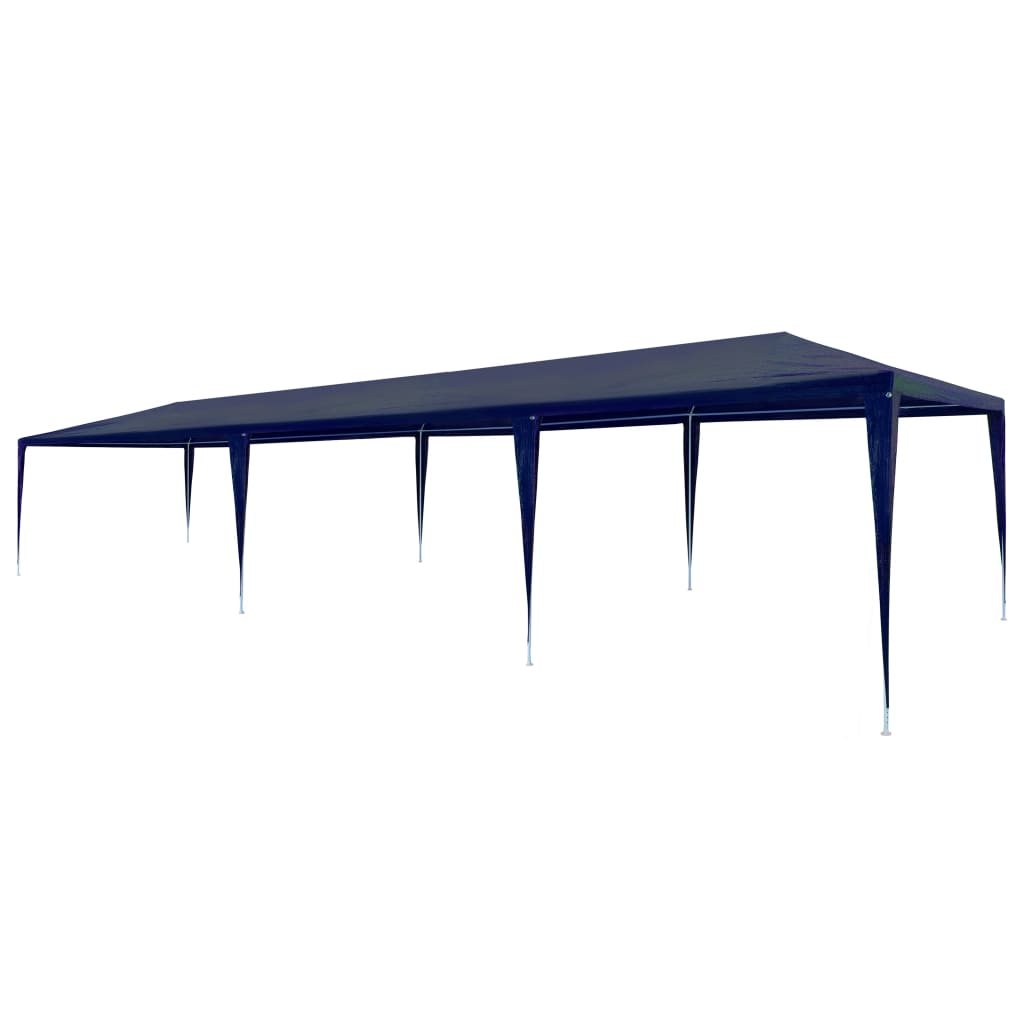 Partyzelt 400 x 300 x 255 cm Rot PE und Stahl