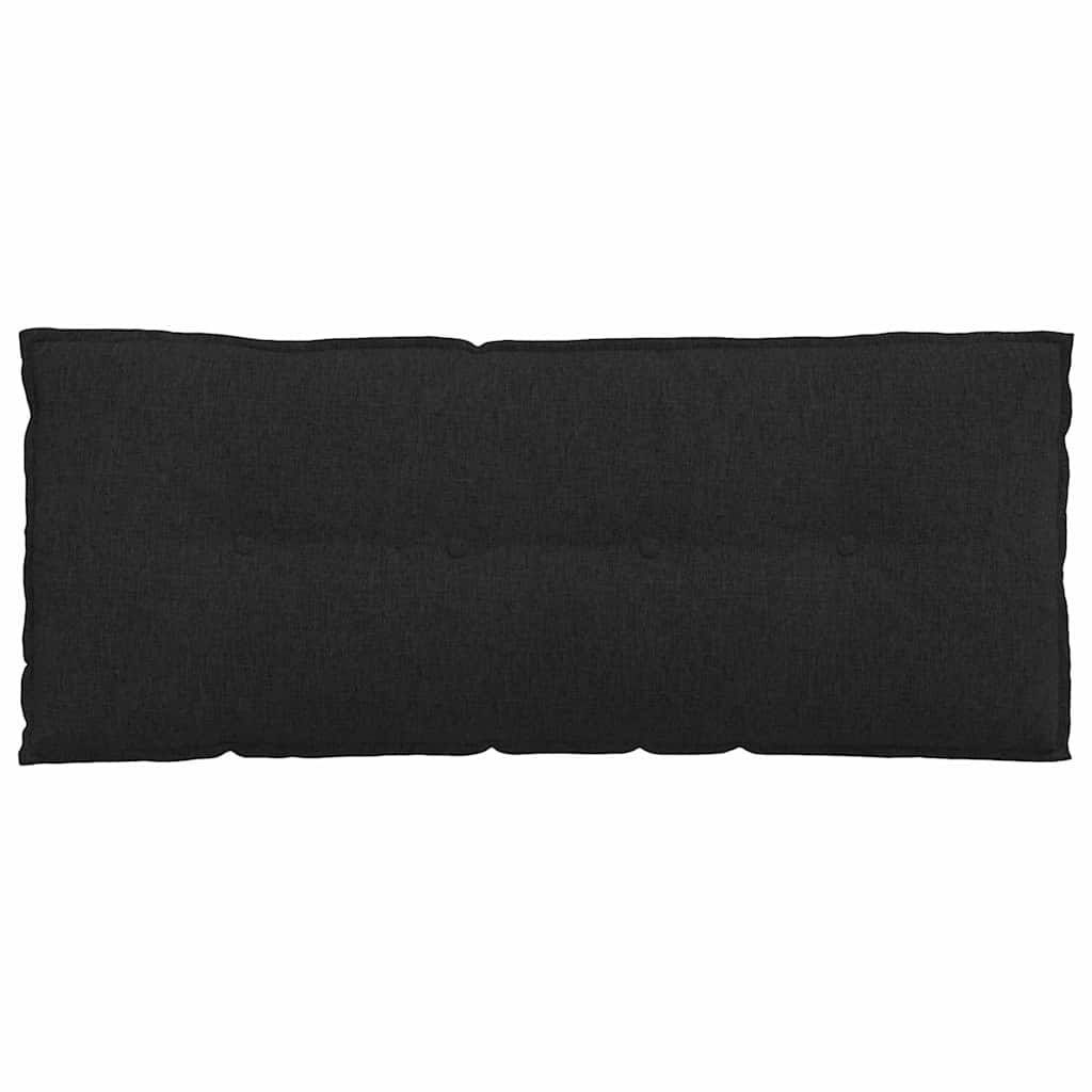Rückenkissen Hellgrau 50 x 19 x 45 cm Stoff