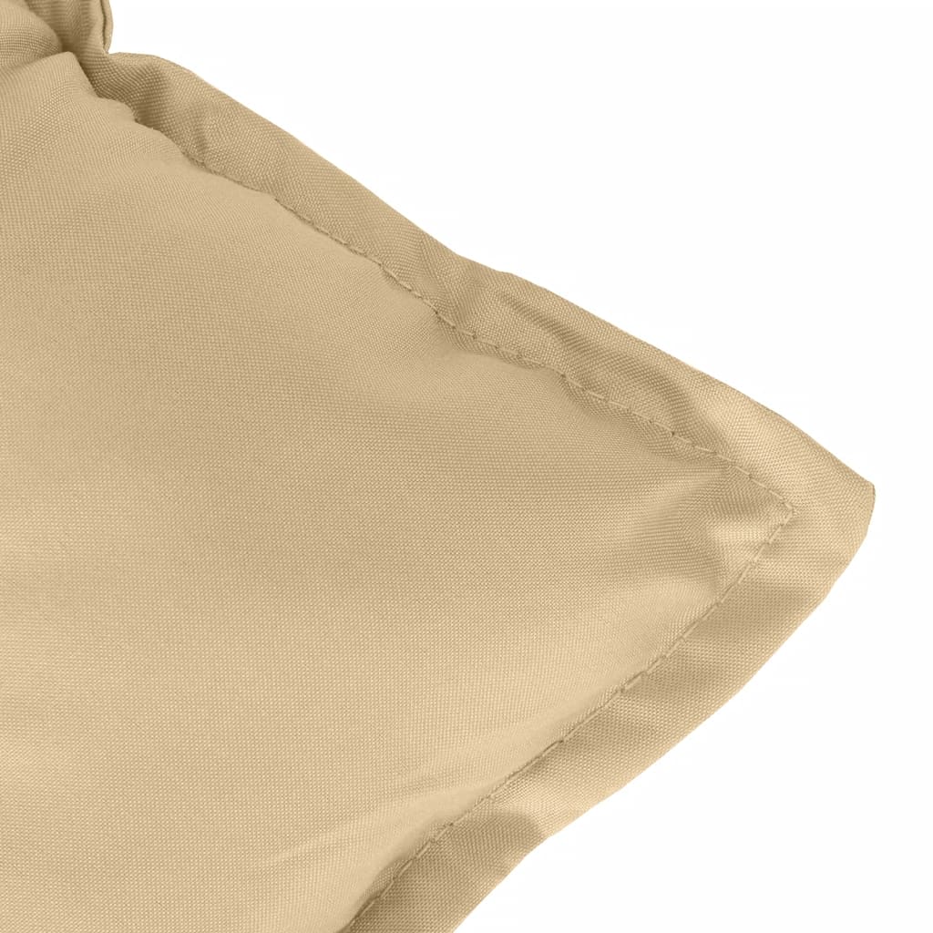 Gartenbank-Auflage Melange Anthrazit 100x50x7 cm Stoff