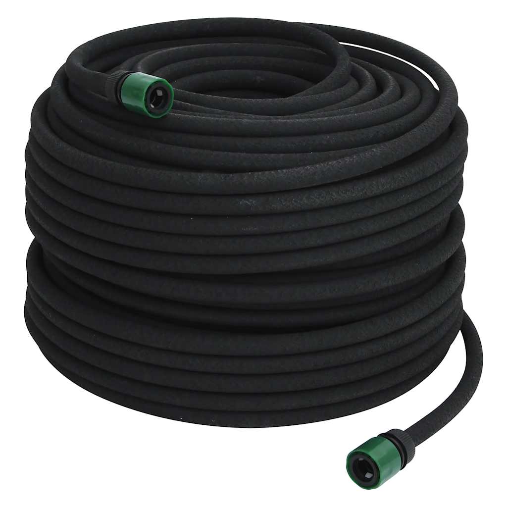 Tropfschlauch Schwarz 0,6" 10 m Gummi