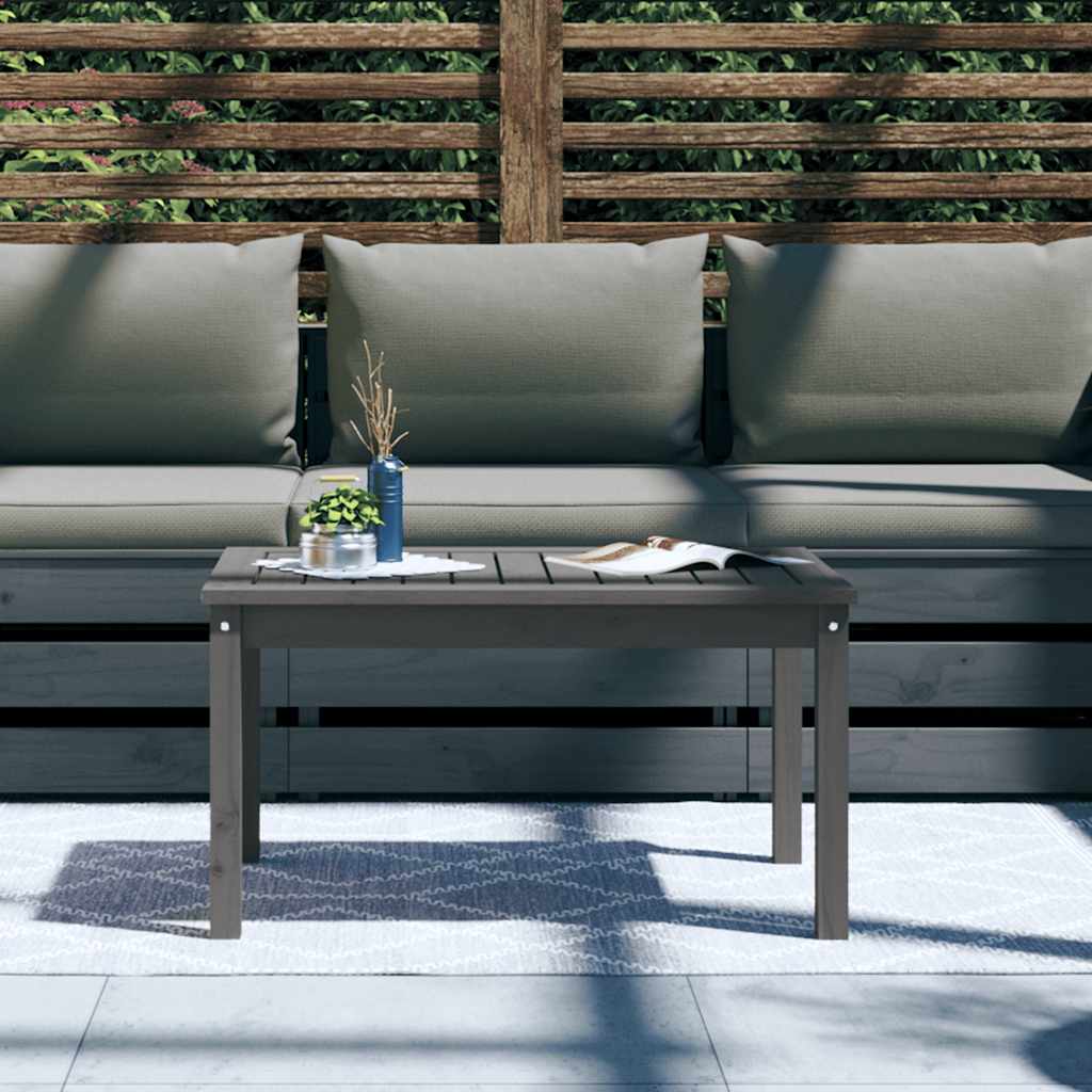 Gartentisch 82,5x50,5x45 cm Massivholz Kiefer