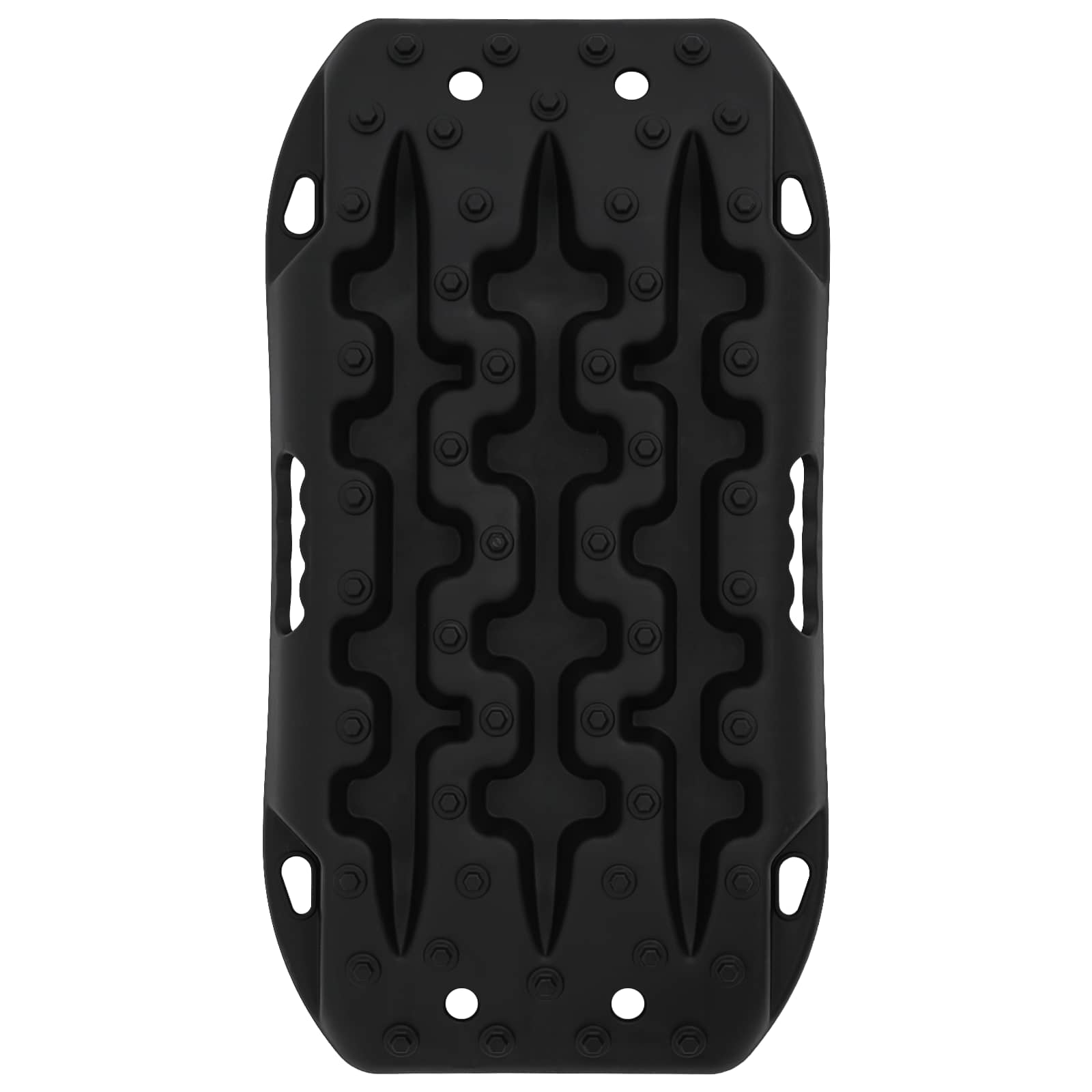 Traktionsmatten 2 Stk. Blau 106x30,5x7 cm Nylon