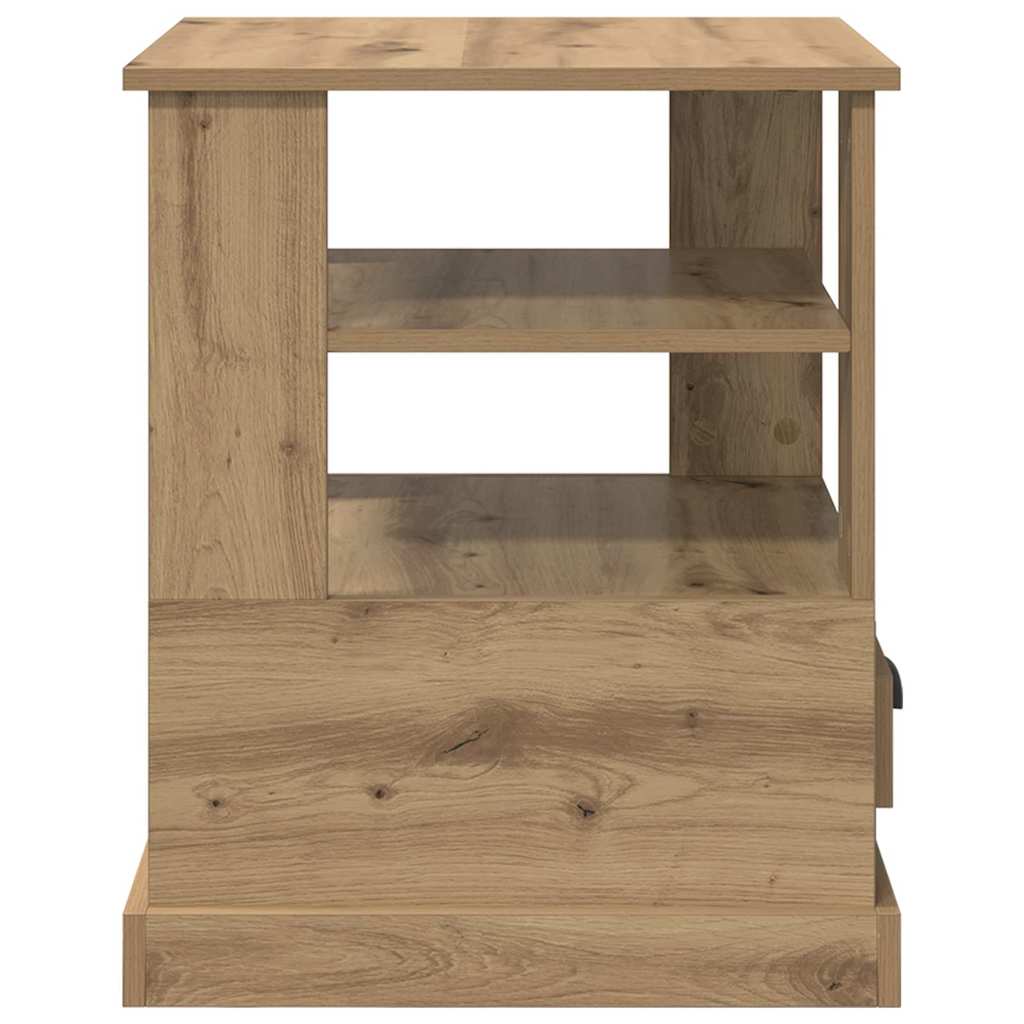Beistelltisch Weiß 50x50x60 cm Holzwerkstoff