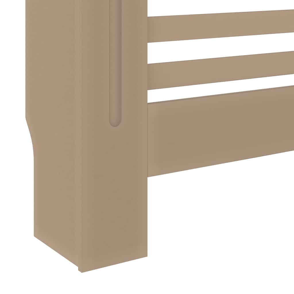 Heizkörperabdeckung Weiß 112×19×81,5 cm MDF