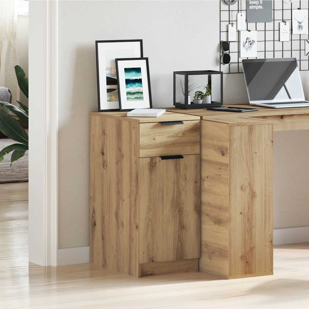 Büroschrank Weiß 33,5x50x75 cm Holzwerkstoff