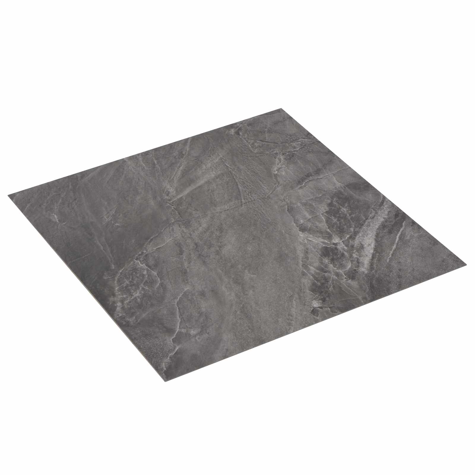 Selbstklebende Bodenplanken 30,5 x 30,5 cm 20 pcs PVC Betongrau