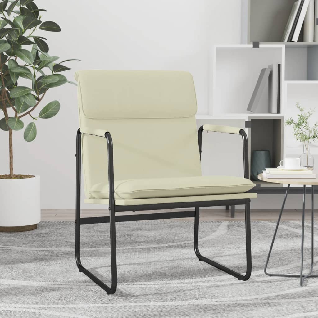 Loungesessel Grau 55x64x80 cm Kunstleder