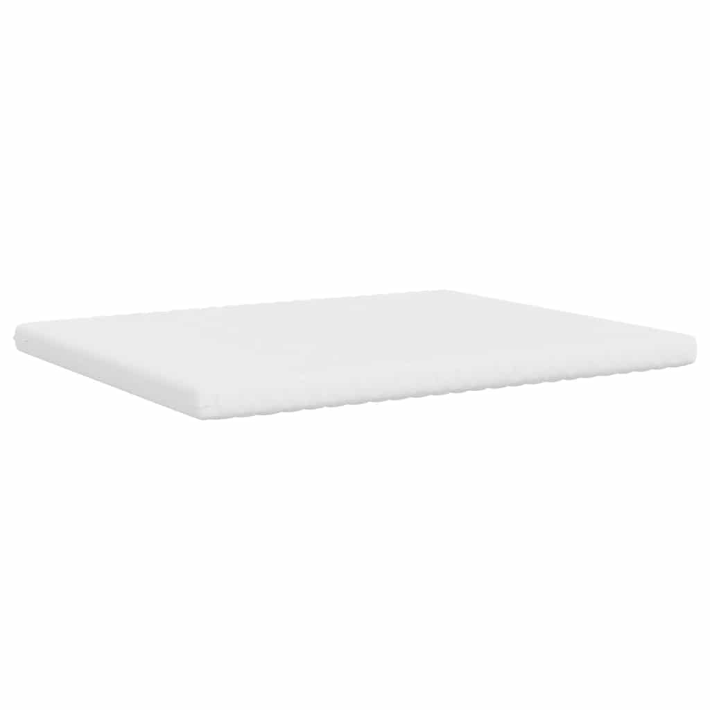 Schaumstoffmatratze Weiß 80x200 cm 7-Zonen Härtegrad 20 ILD