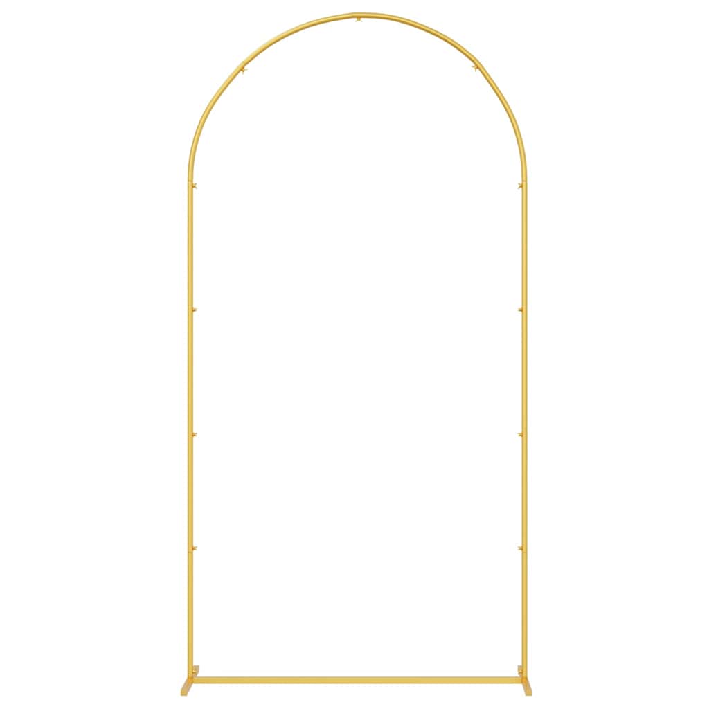 Hochzeitsbogen Weiß 100 x 39 x 200 cm Stahl
