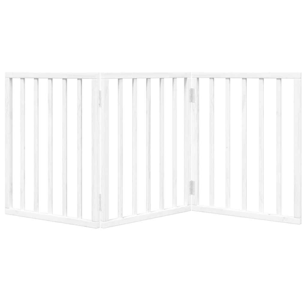 Hundegitter Faltbar 3 Paneele 150 cm Pappelholz