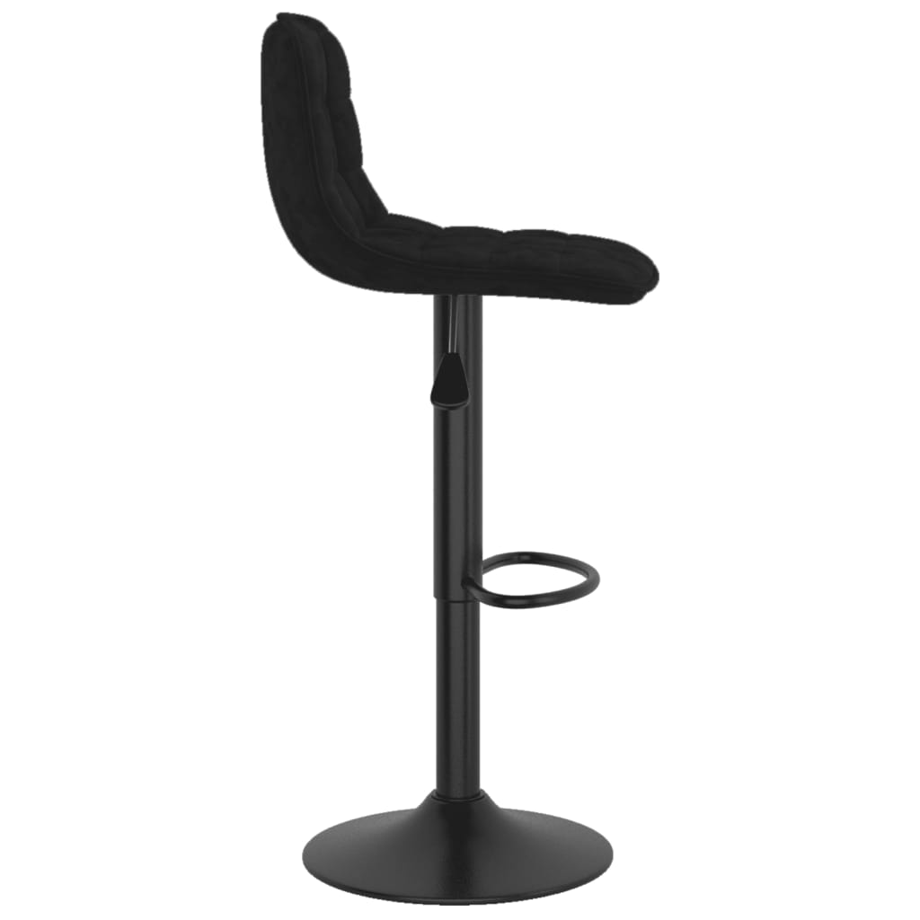 Barhocker 2 Stk. Hellgrün Samt