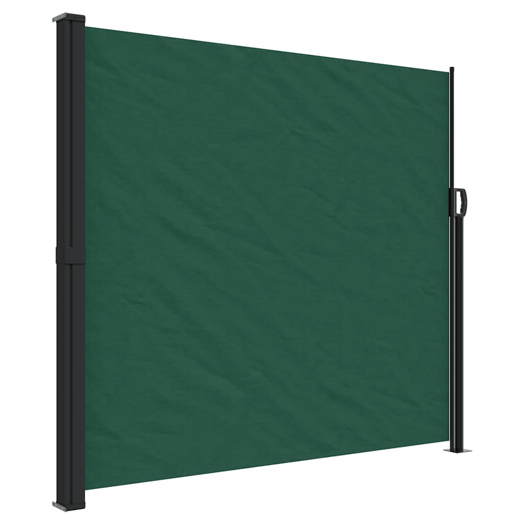 Seitenmarkise Ausziehbar Schwarz 100x300 cm