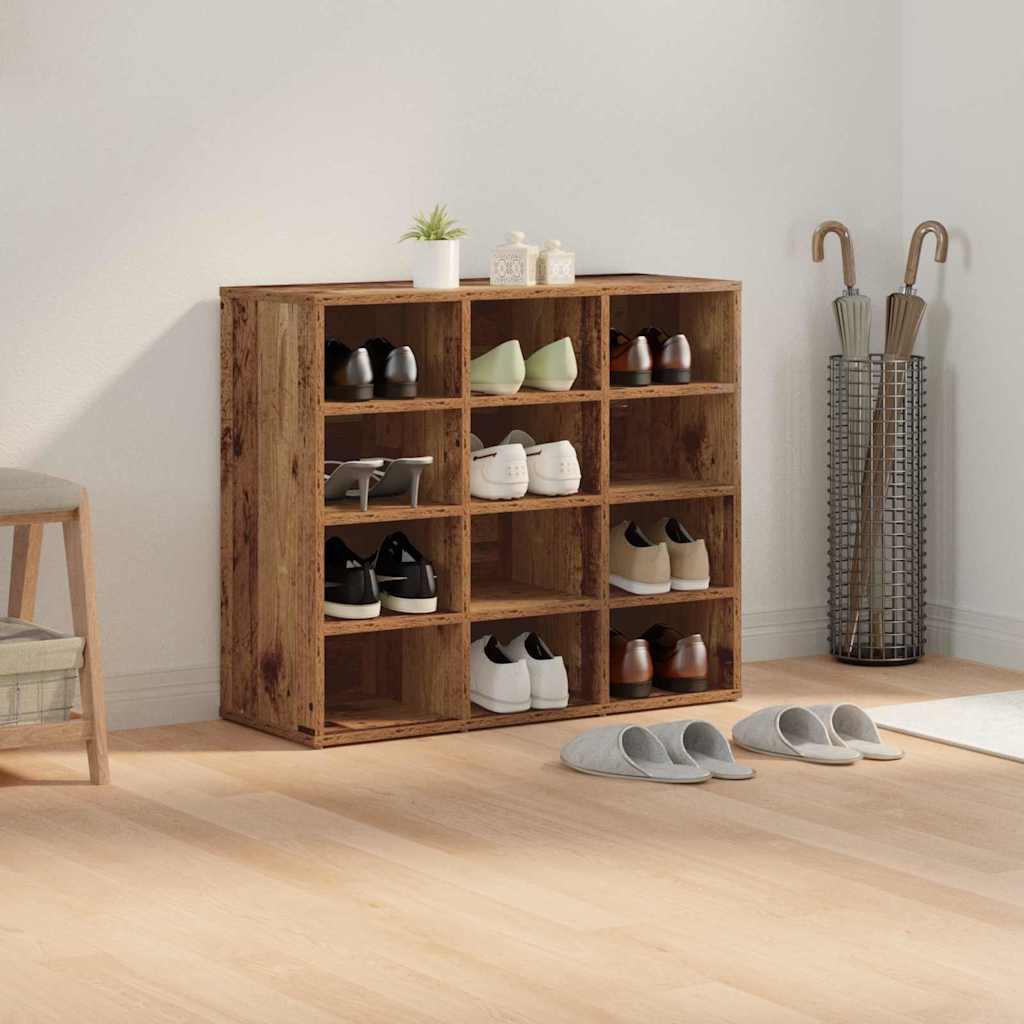 Schuhregale 2 Stk. Weiß 52,5x30x50 cm