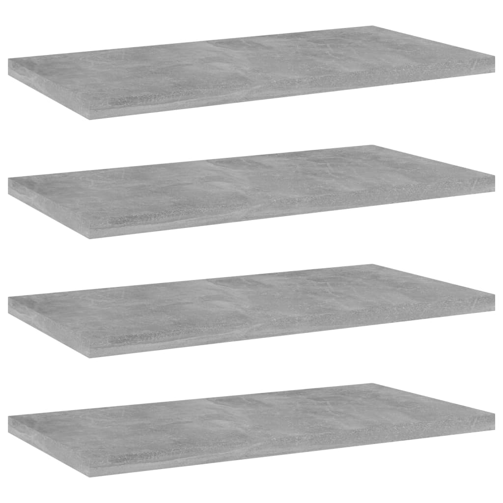 Bücherregal-Bretter 4 Stk. Weiß 40x10x1,5 cm Holzwerkstoff