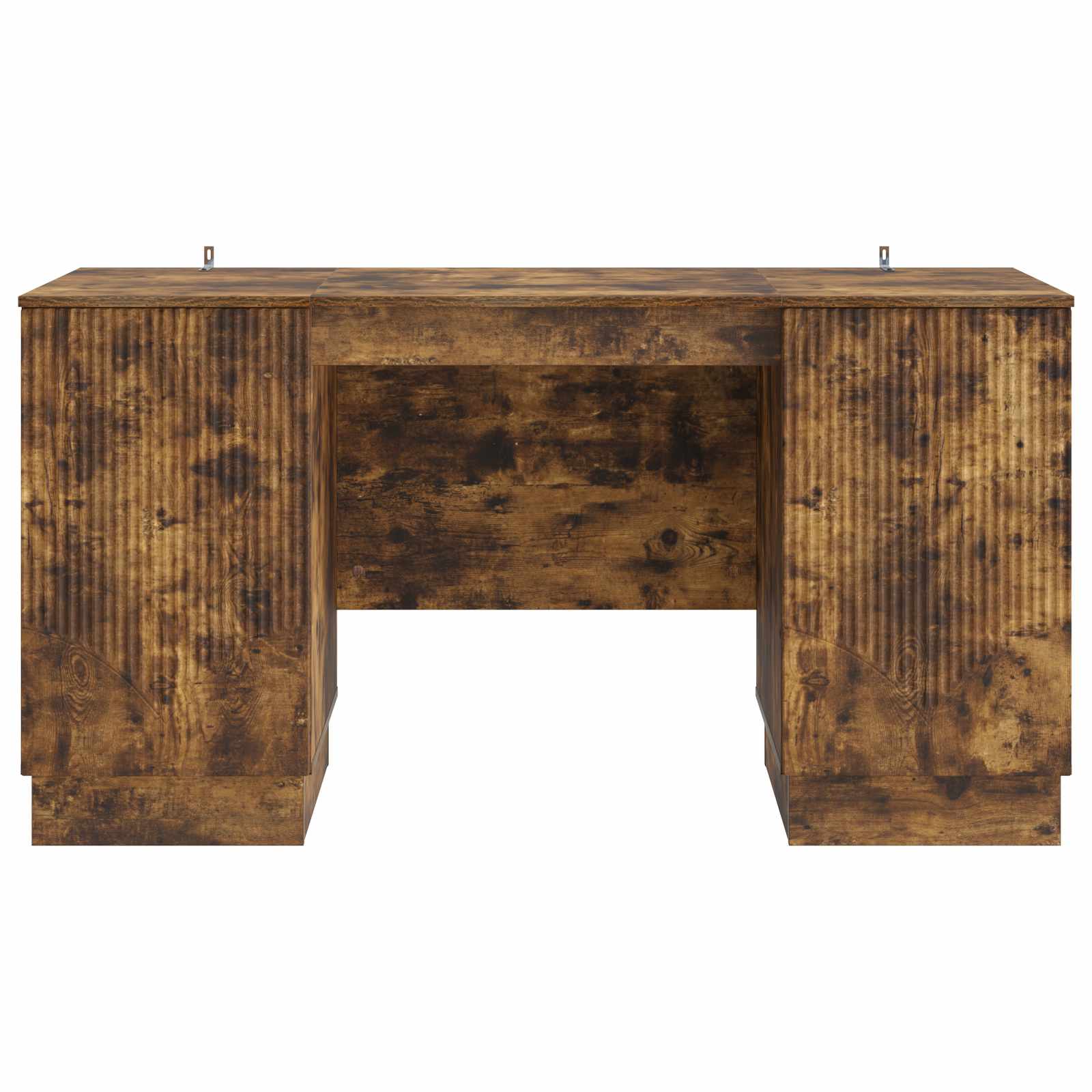 Schreibtisch mit Regal Schwarz 142,5 x 50 x 75 cm Holzwerkstoff
