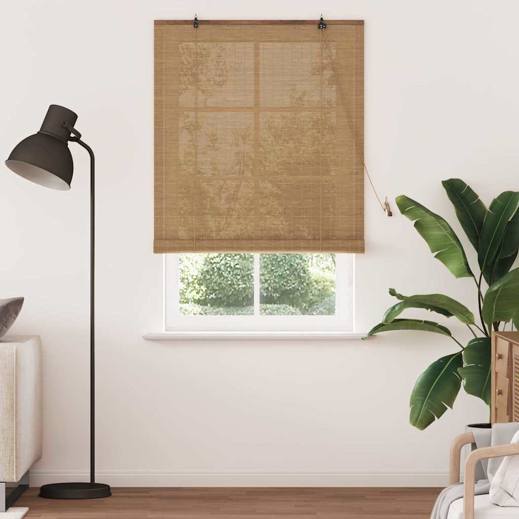 Rollo Braun 60 x 160 cm Bambus