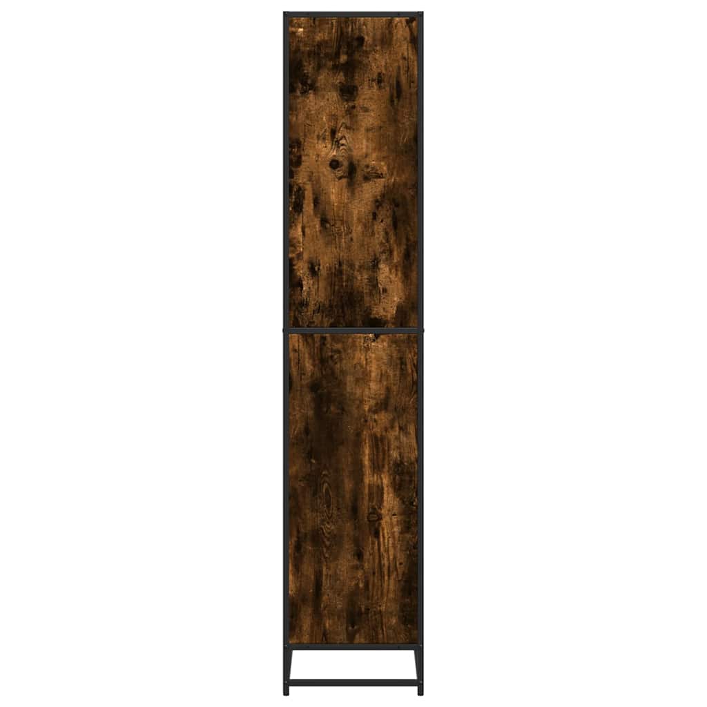Bücherregal Schwarz 60x35x139 cm Holzwerkstoff