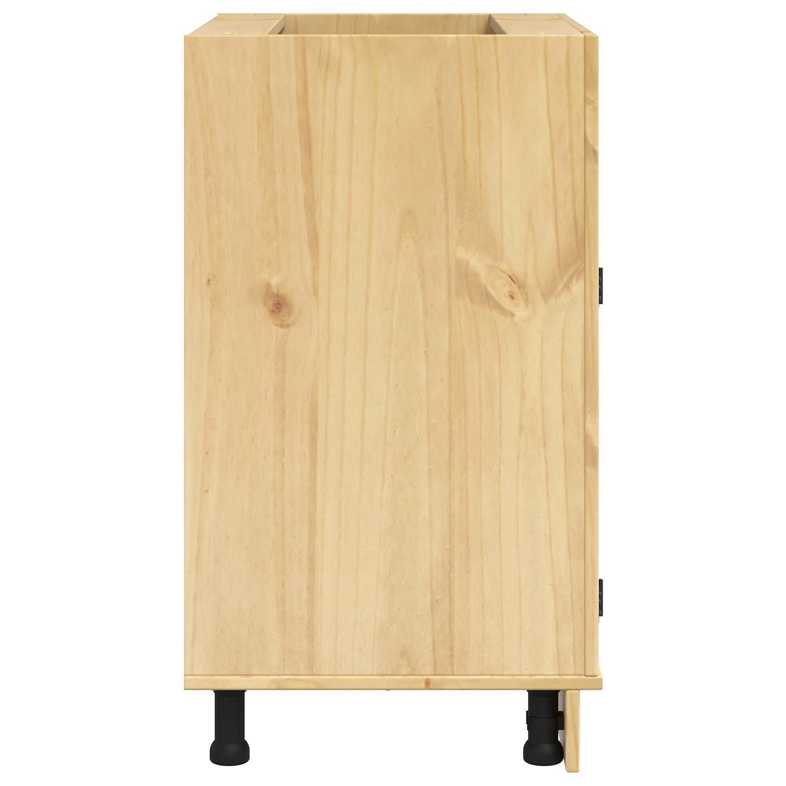 Schrank SKI Honigbraun 60 x 46 x 81,5 cm Massives Kiefernholz