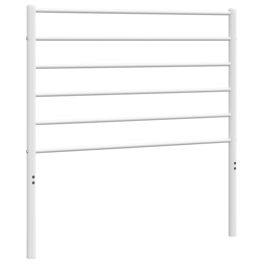 Ersatz-Kopfteil Metall Schwarz 80 cm